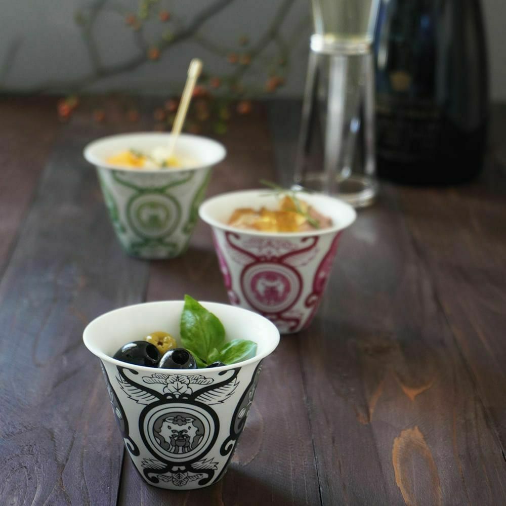 ARITA PORCELAIN LAB コニック 直径170×高さ155mm ブラック